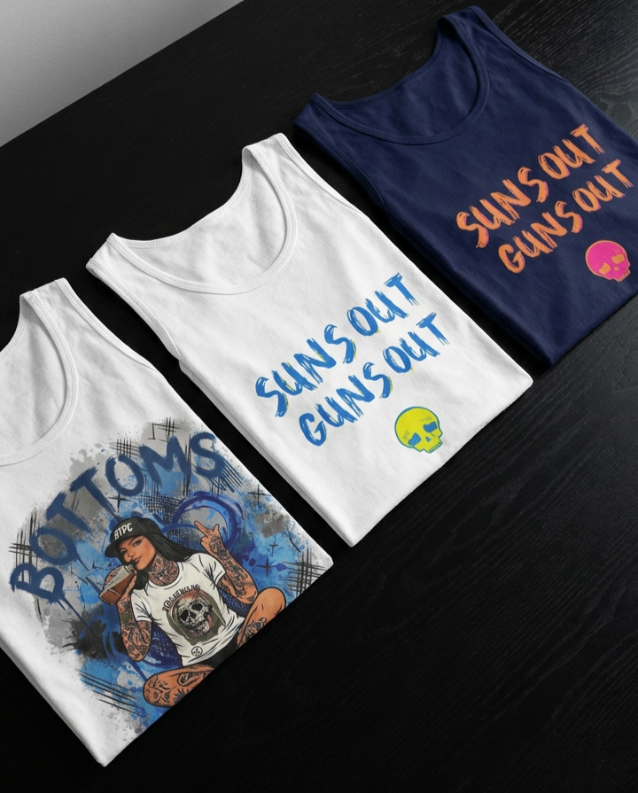 High neck vests
