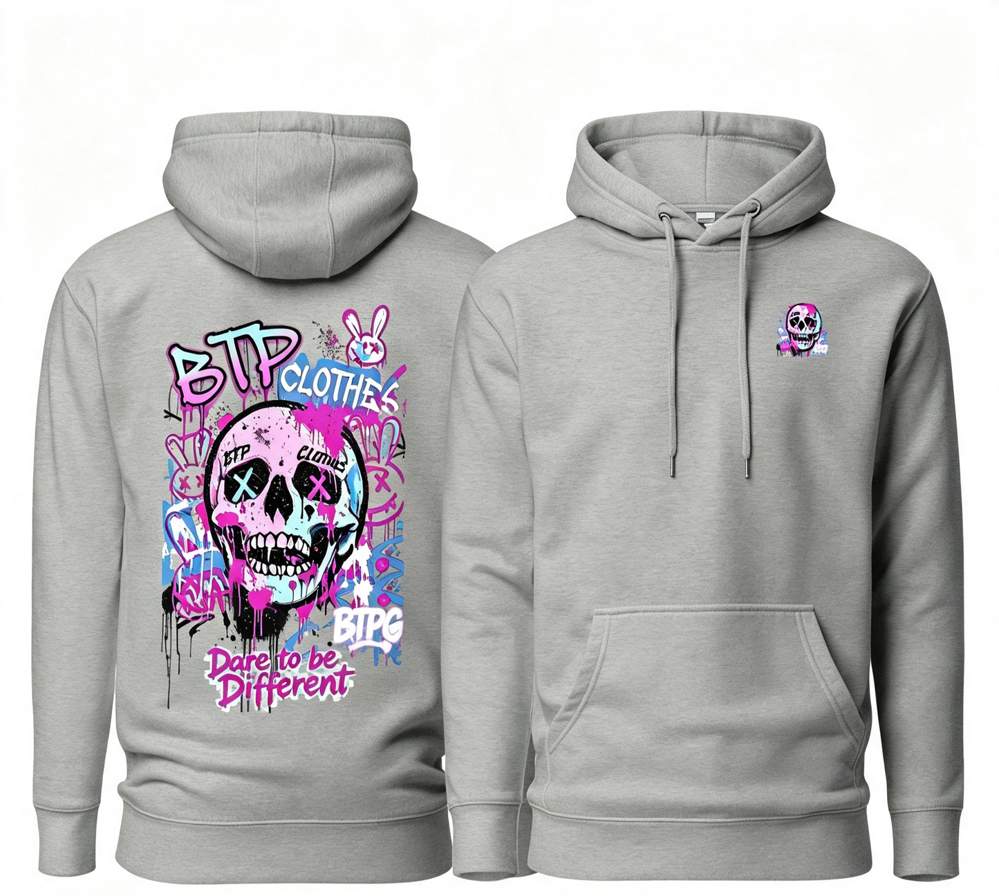 Rebel Skull Hoodie