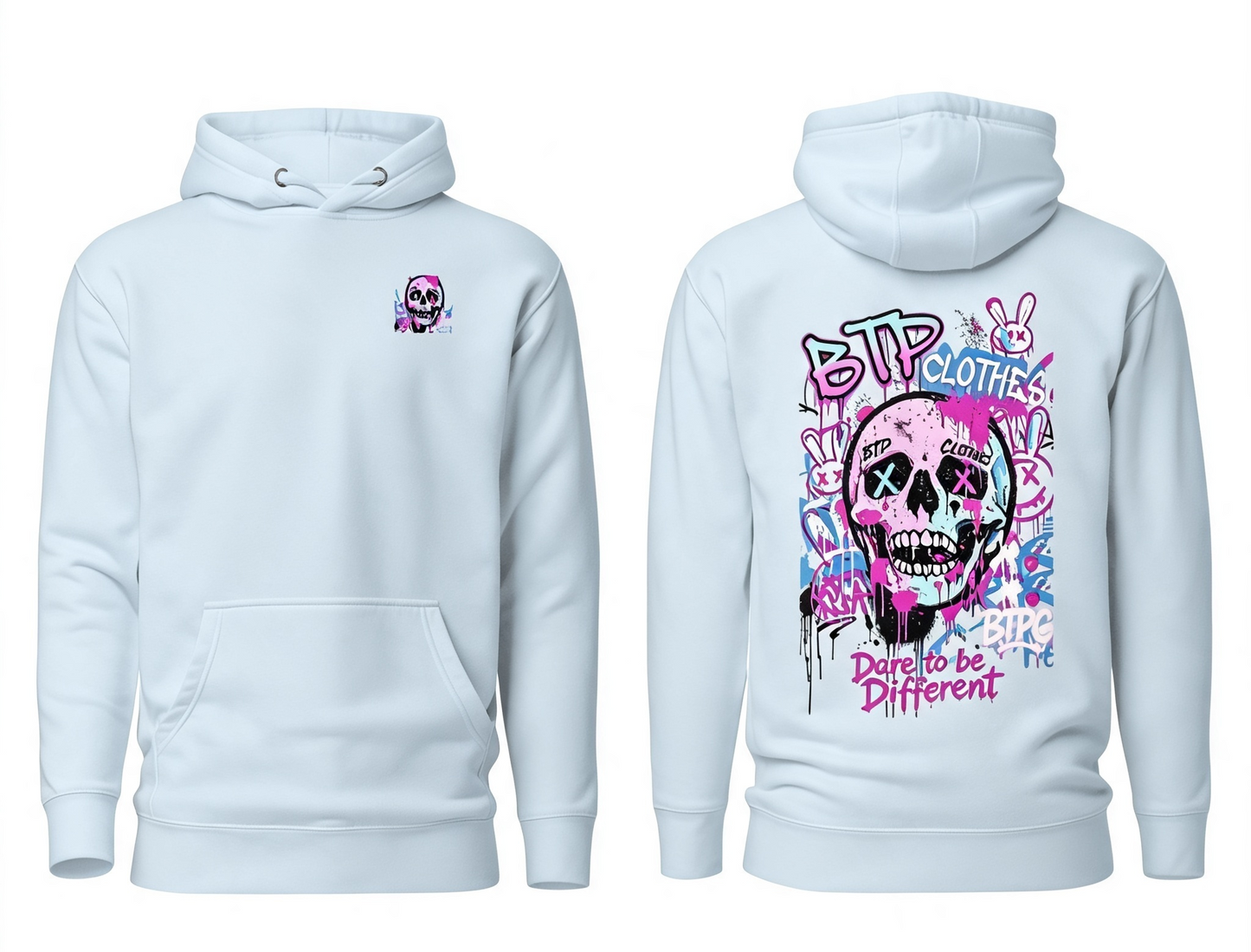 Rebel Skull Hoodie