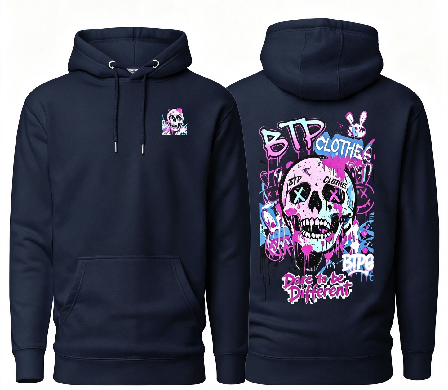 Rebel Skull Hoodie