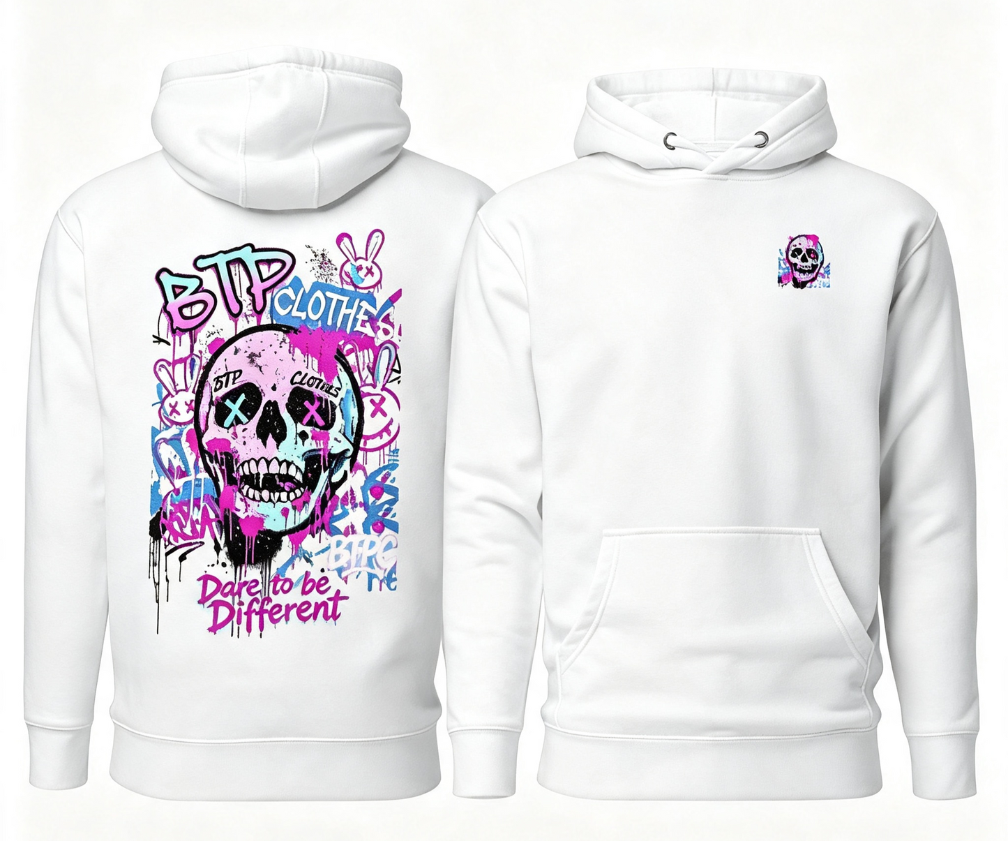 Rebel Skull Hoodie