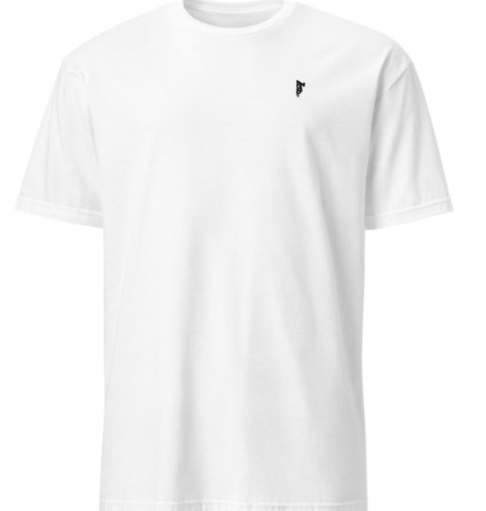 T shirt embroidered logo
