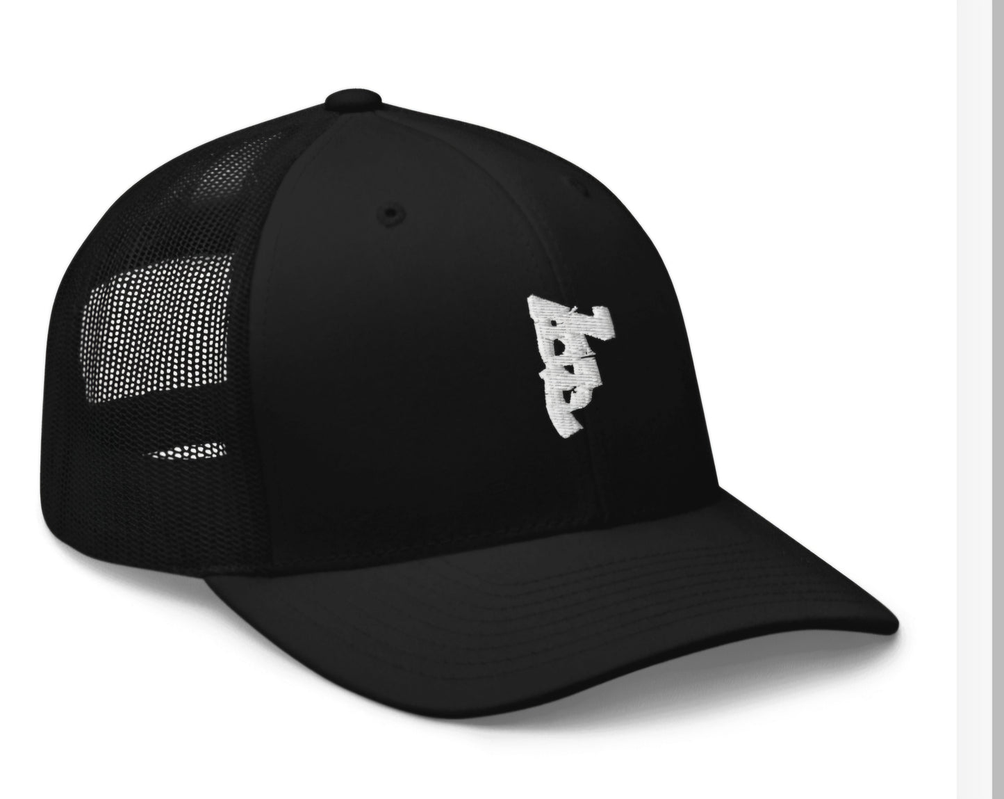 Cap trucker (black)