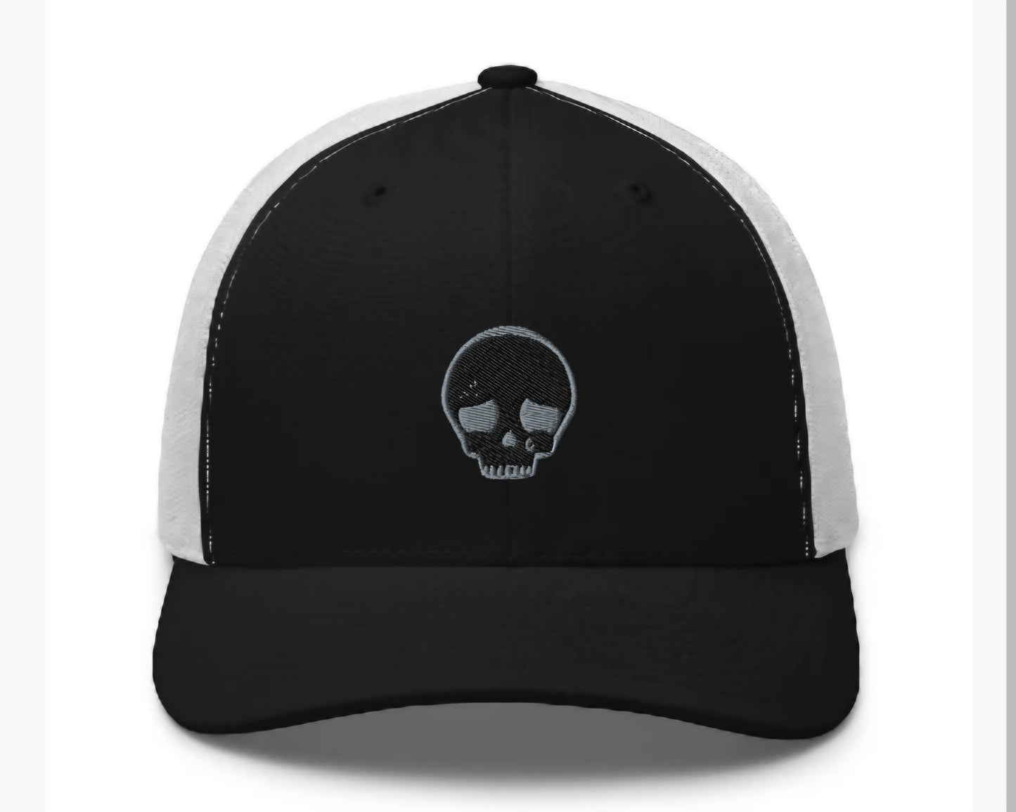 Cap trucker (black & white)