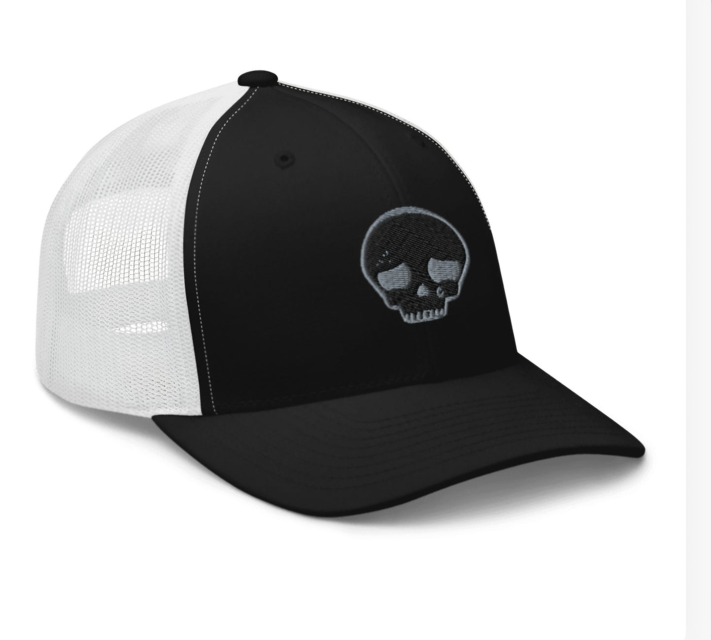 Cap trucker (black & white)