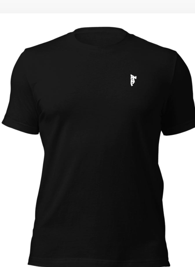 T shirt embroidered logo