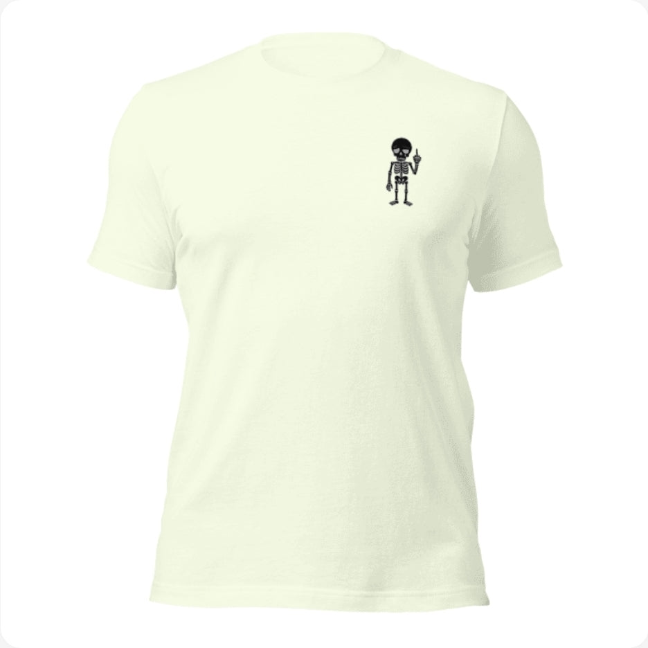 T shirt D.T.A skull Tee