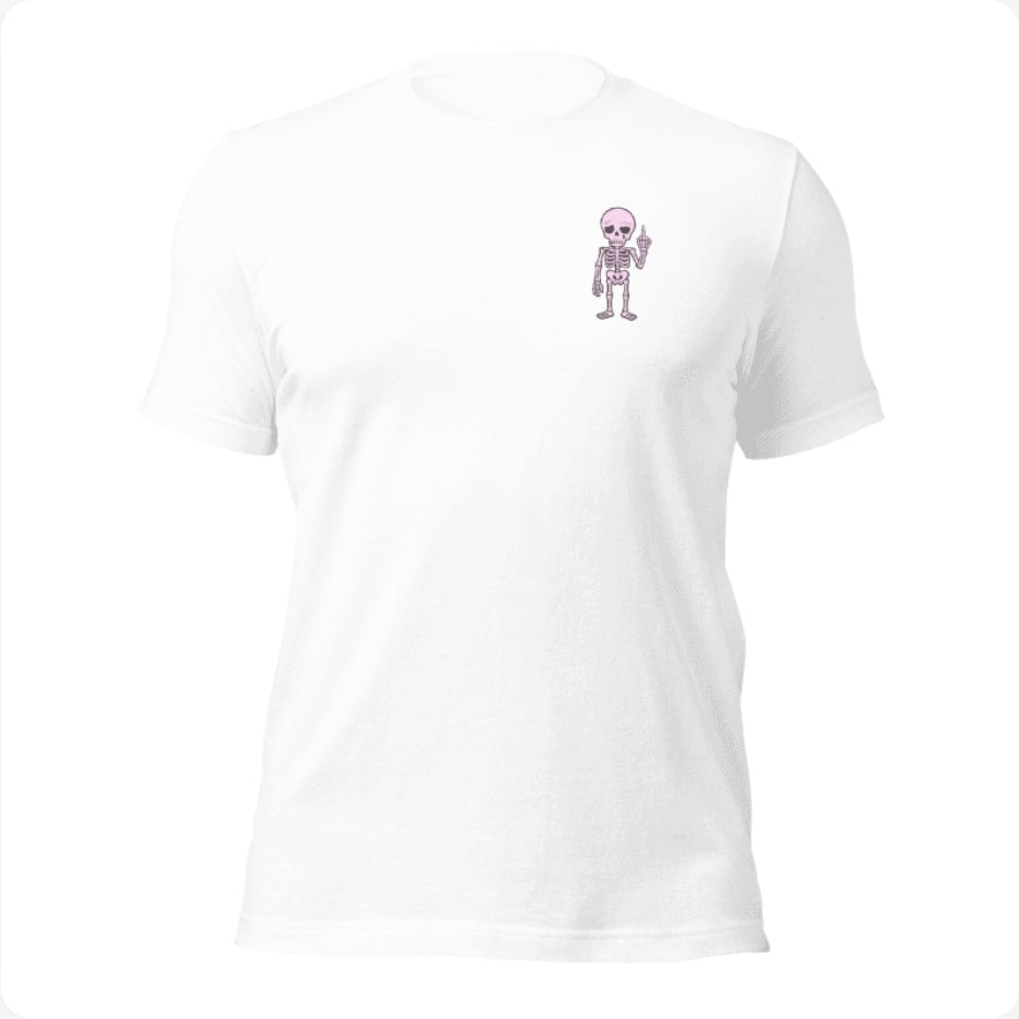 T shirt D.T.A skull Tee