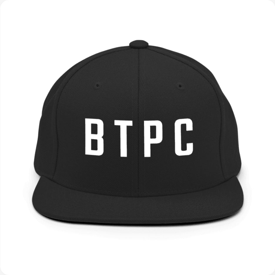 BTPC flatpeak cap