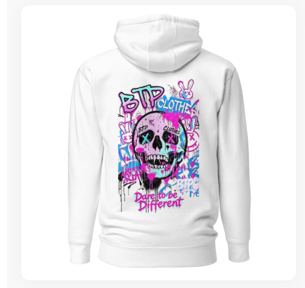 Rebel Skull Hoodie