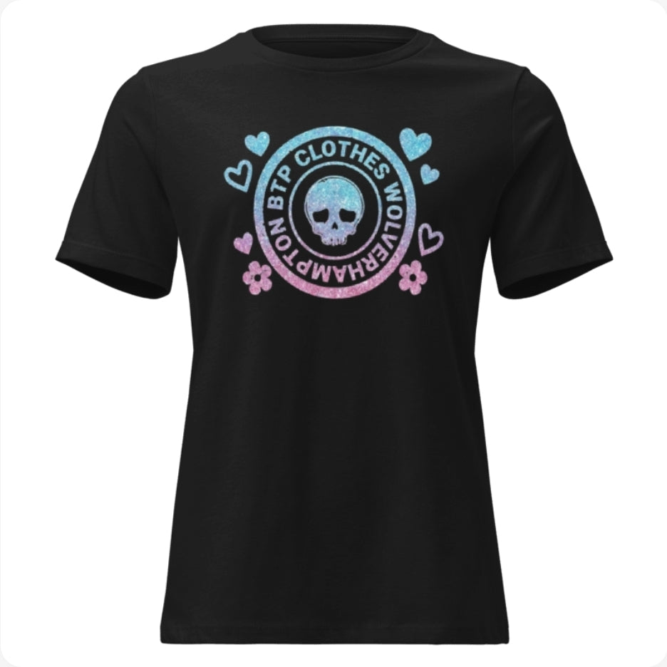 Glitter skull