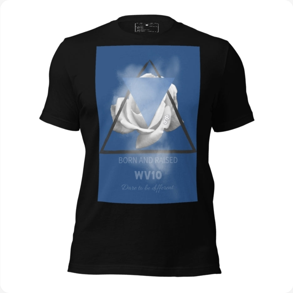 T Shirt Born and Raised wv10
