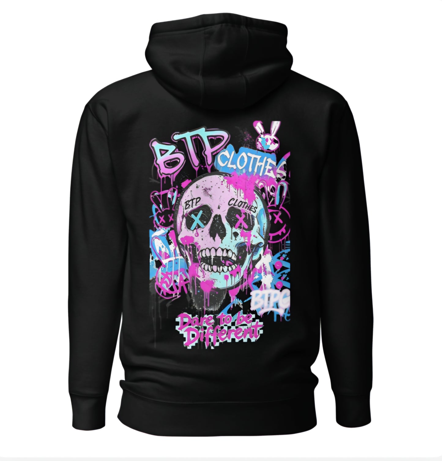 Rebel Skull Hoodie